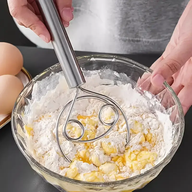 Danish Dough Whisk - Stainless - Danish Pancake Pan recensione e prezzo