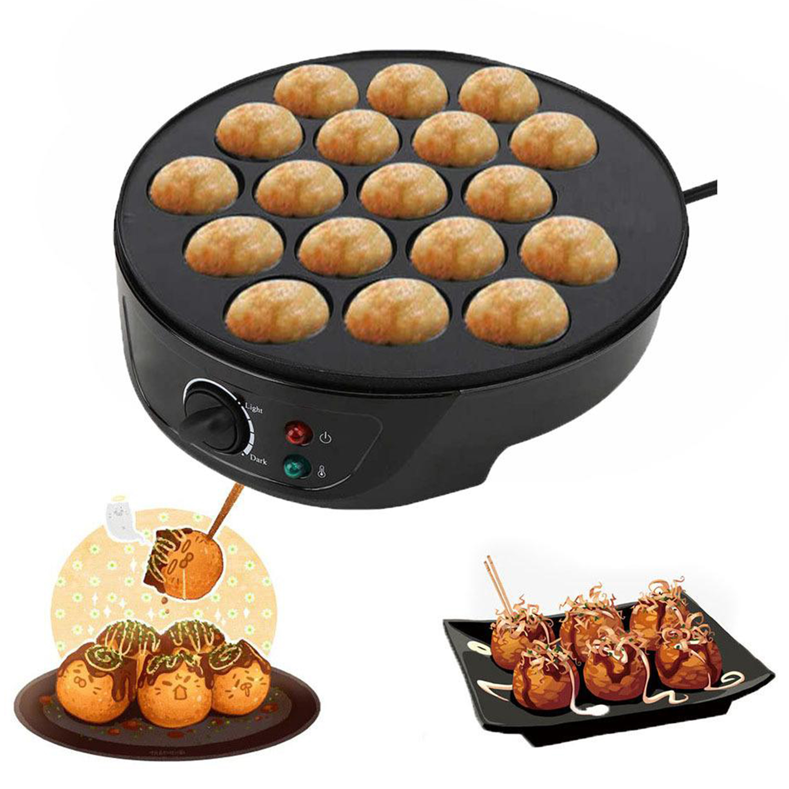 220V Baking Machine Household  - Takoyaki Grill Plate recensione e prezzo
