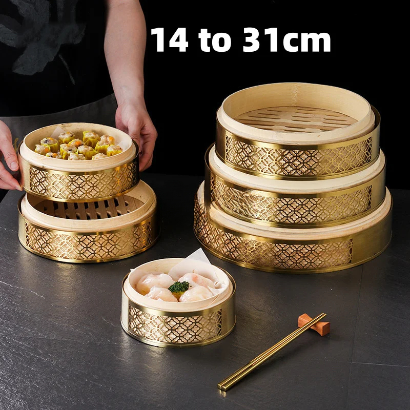 Chinese Bamboo Dimsum Lid Dump - Bao Steamer Bamboo recensione e prezzo