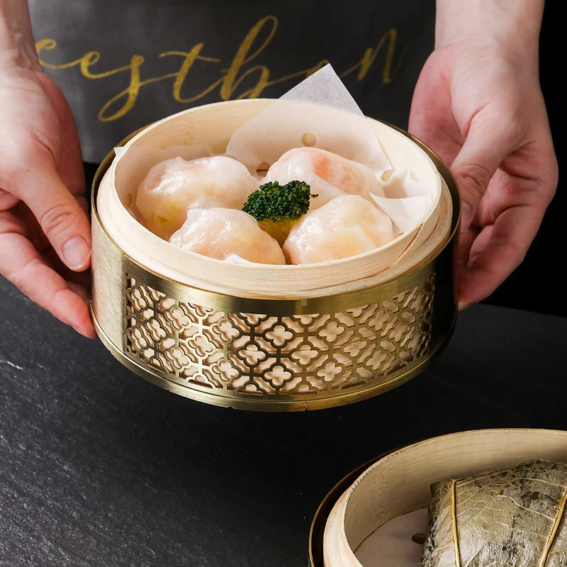 Chinese Bamboo Dimsum Lid Dump - Bao Steamer Bamboo recensione e prezzo