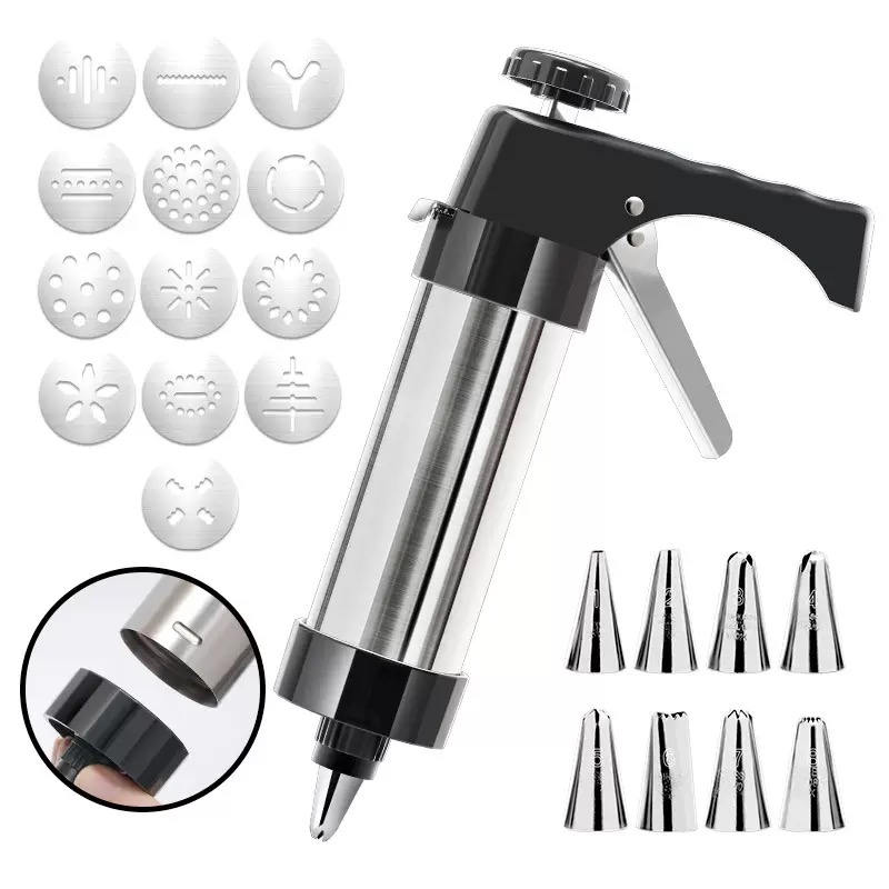 Multipurpose Aluminum Cookie M - Churros Maker Gun recensione e prezzo