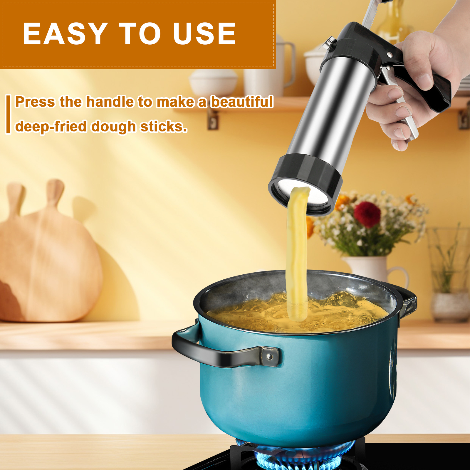 Churro Maker Machine Cookie Pr - Churros Maker Gun recensione e prezzo