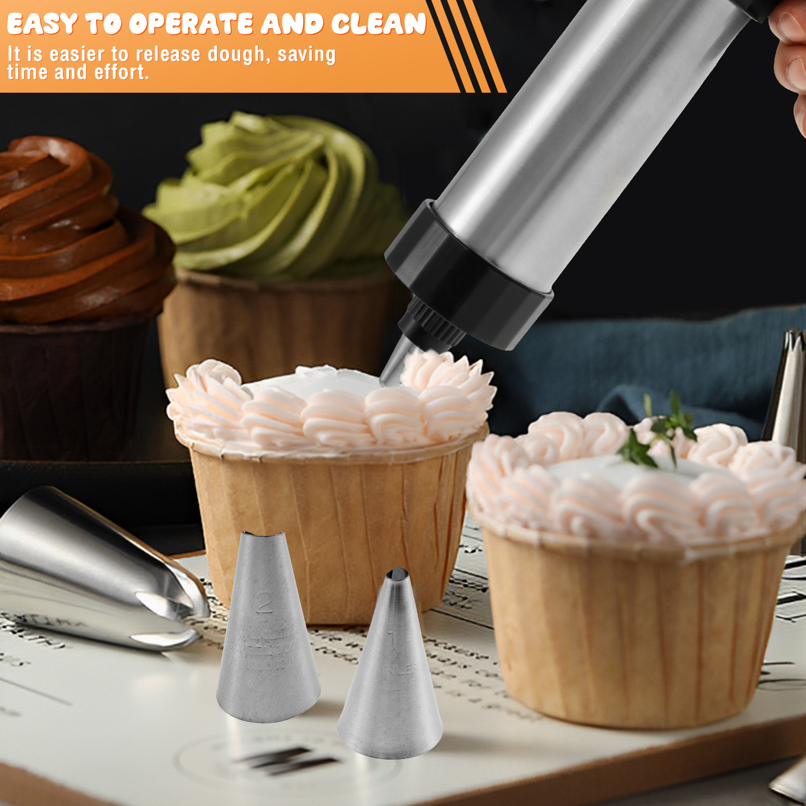 Stainless Steel Cookie Gun Chu - Churros Maker Gun recensione e prezzo