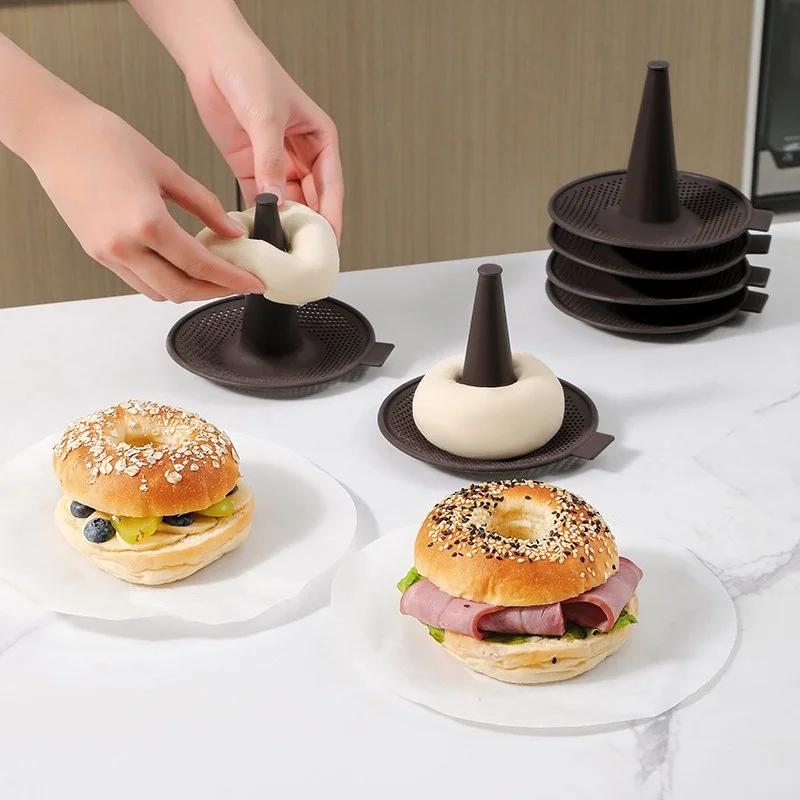 6Pcs Baking Mold Bread Donut P - Donut Mold Silicone recensione e prezzo