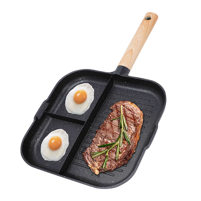 3 in 1 Frying Pan Aluminum All - Egg Waffle Pan recensione e prezzo