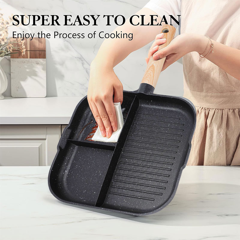 3 in 1 Frying Pan Aluminum All - Egg Waffle Pan recensione e prezzo