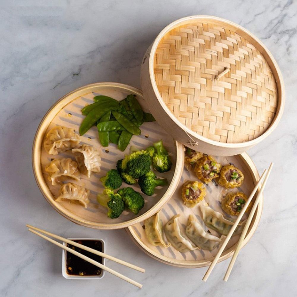 Chinese Steamer Bamboo Steamer - Bao Steamer Bamboo recensione e prezzo
