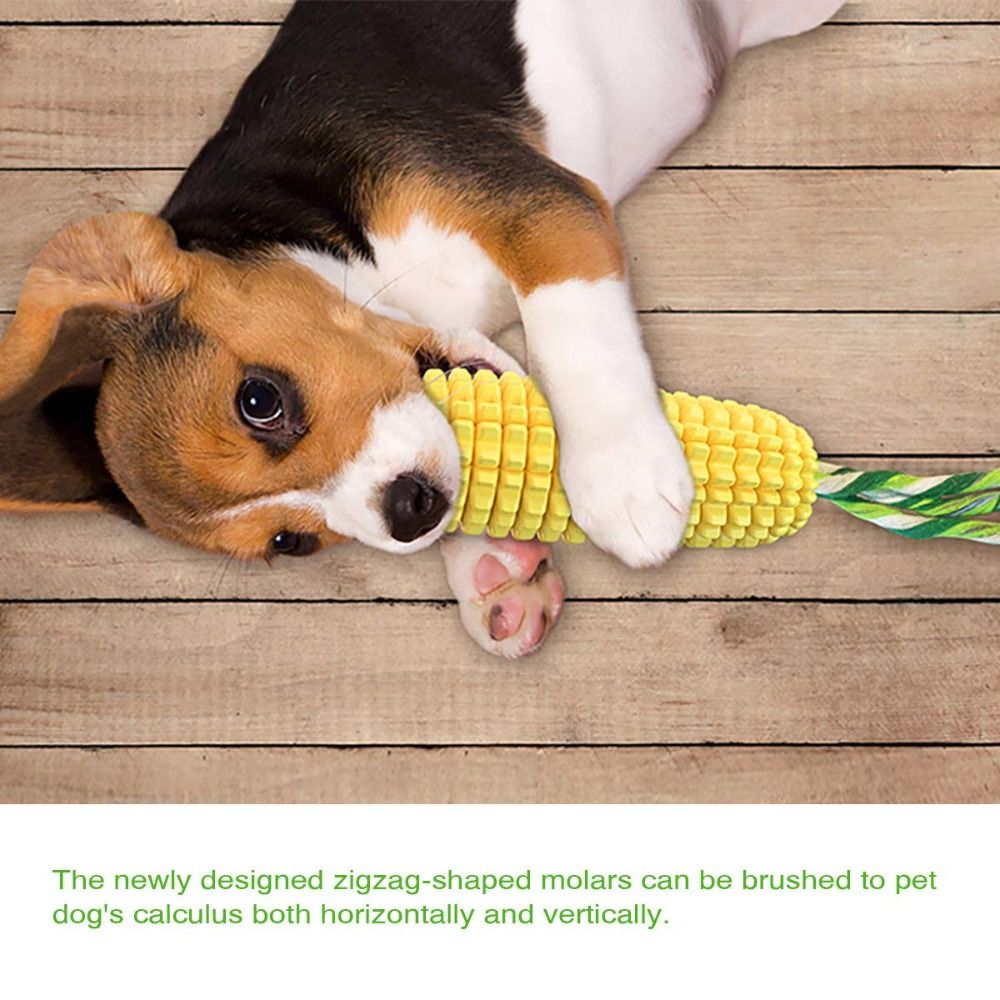 Tough Rubber Dog Chew Corn Sti - Corn Dog Stick recensione e prezzo
