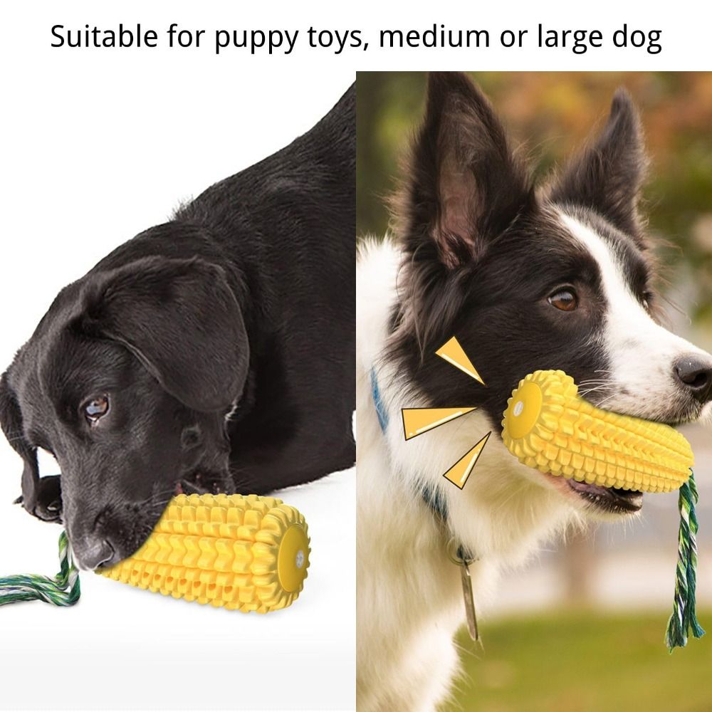 Tough Rubber Dog Chew Corn Sti - Corn Dog Stick recensione e prezzo