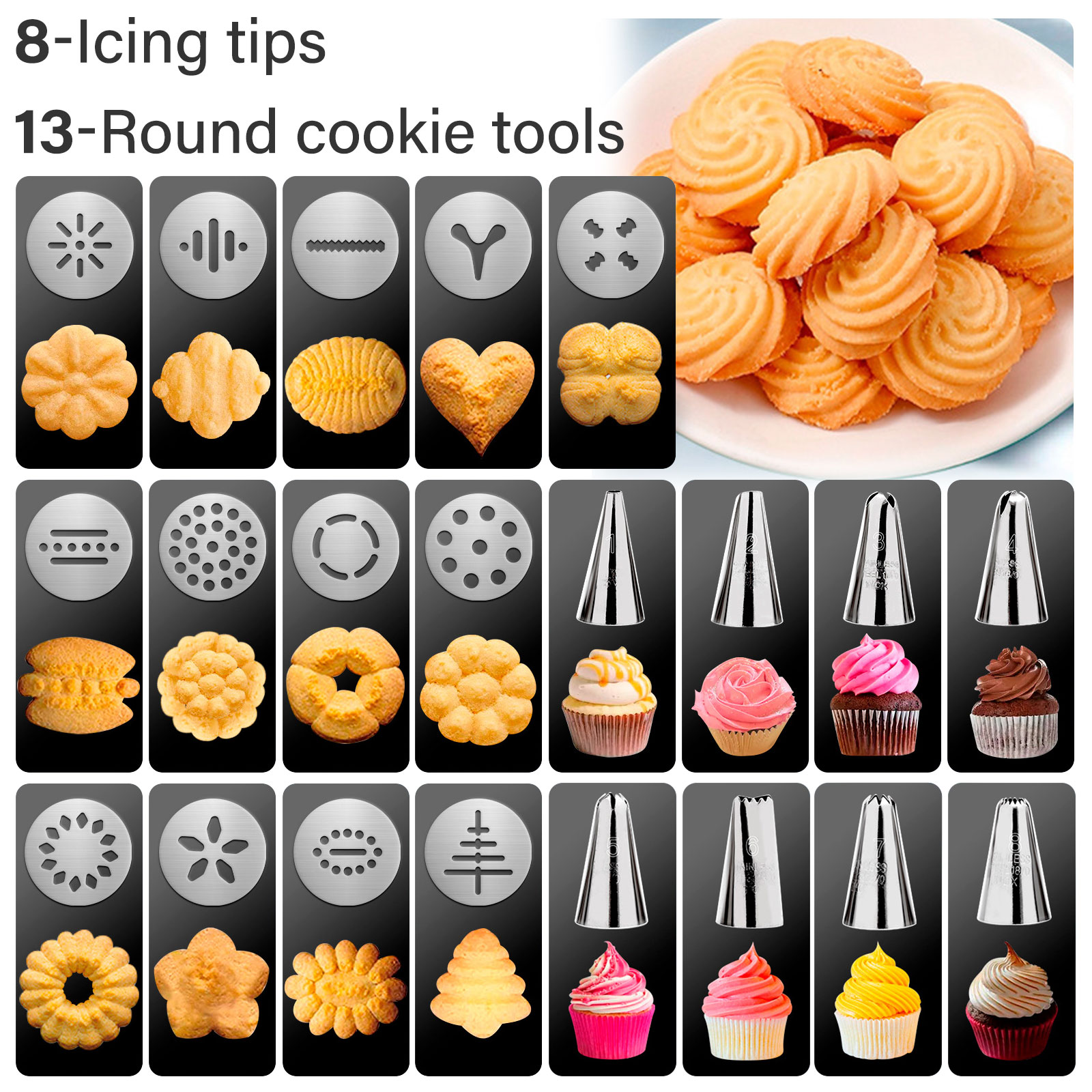 Christmas Cookie Press Gun and - Churros Maker Gun recensione e prezzo