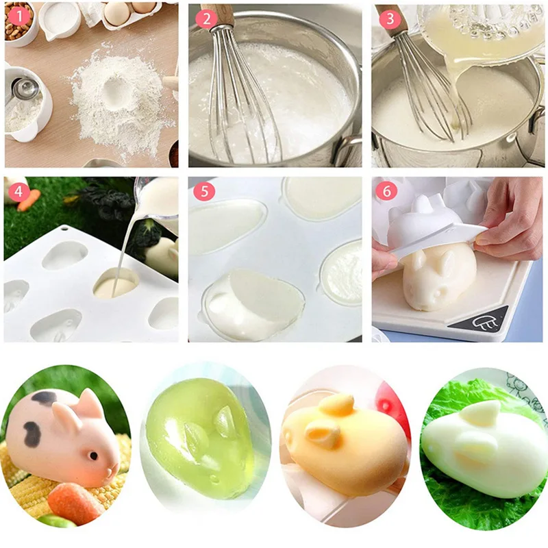 Silicone 3D Bunny Rabbit Cake  - Bunny Cake Mold recensione e prezzo