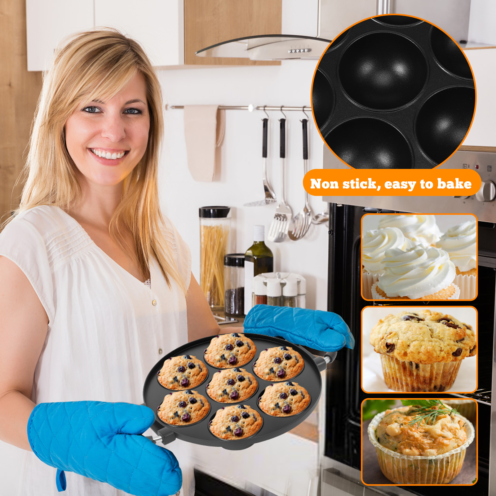 16/7 Holes Takoyaki Pan Alumin - Takoyaki Grill Plate recensione e prezzo