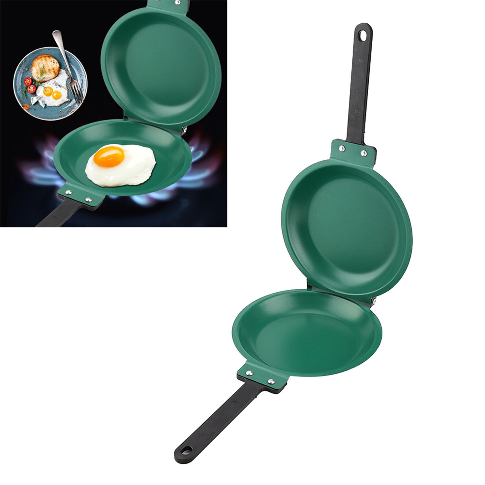 Double Side Titanium Steel Coa - Mini Pancake Griddle recensione e prezzo