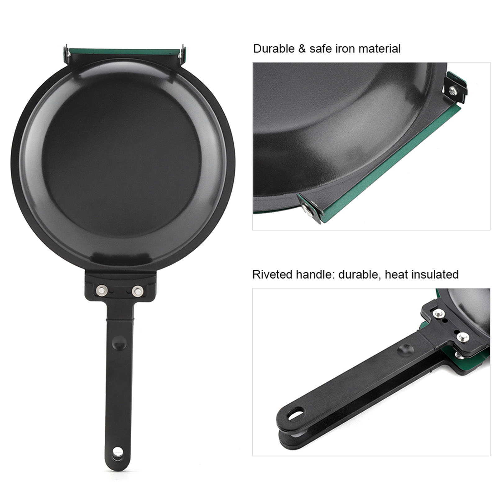 Double Side Titanium Steel Coa - Mini Pancake Griddle recensione e prezzo