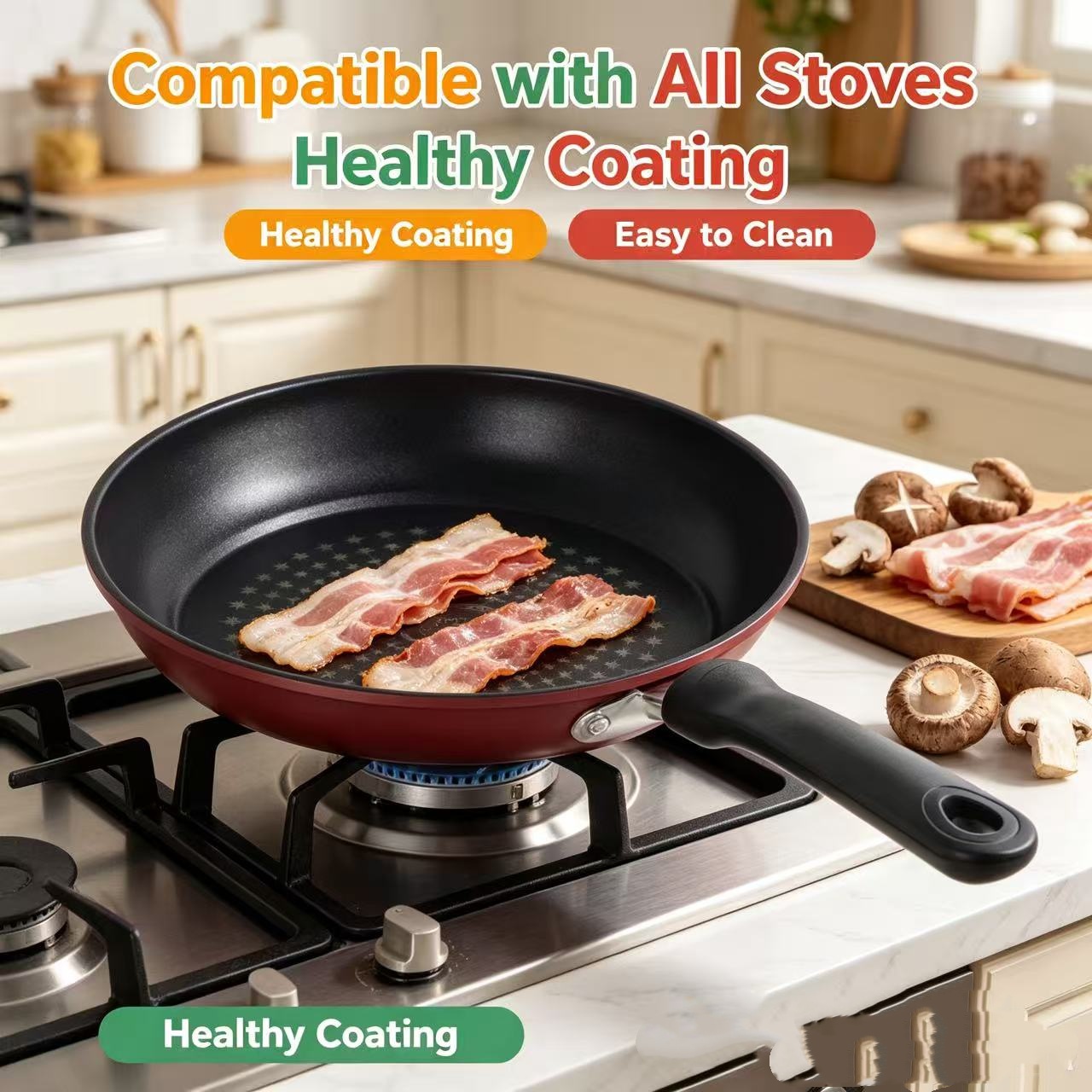 Premium Granite Non Stick Fryi - Cast Iron Corn recensione e prezzo
