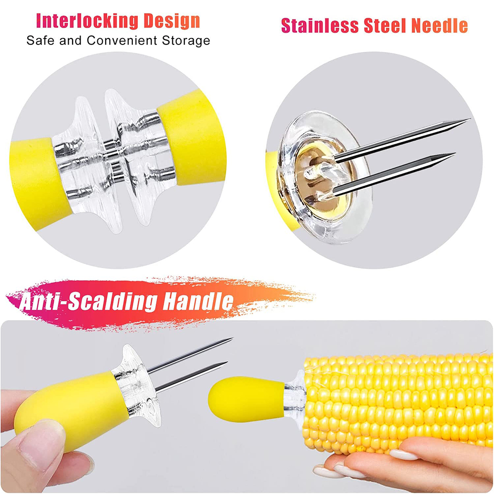 LMETJMA 12pcs/set Corn Holders - Corn Dog Stick recensione e prezzo