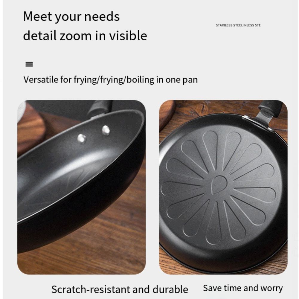 Round Egg Frying Pan 12/18/26/ - Egg Waffle Pan recensione e prezzo