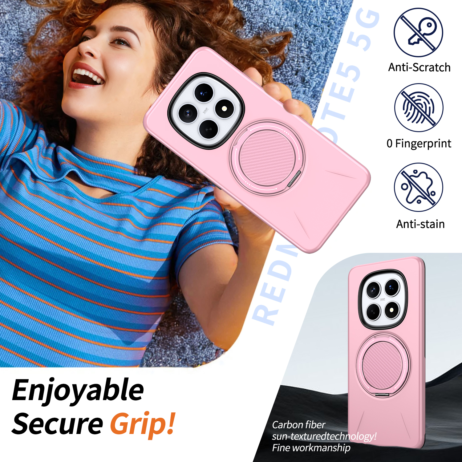 For Xiaomi Redmi Note 15 Pro P - Taco Stand Holder recensione e prezzo