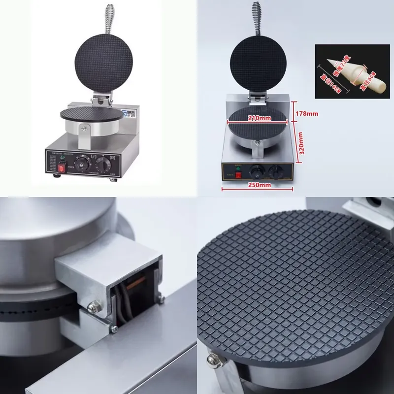 TEBAK Factory Snack Machines E - Waffle Cone Maker recensione e prezzo
