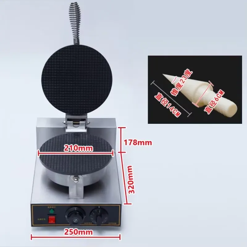 TEBAK Factory Snack Machines E - Waffle Cone Maker recensione e prezzo