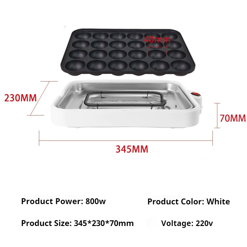 220V Chibi Maruko Baking Machi - Takoyaki Grill Plate recensione e prezzo