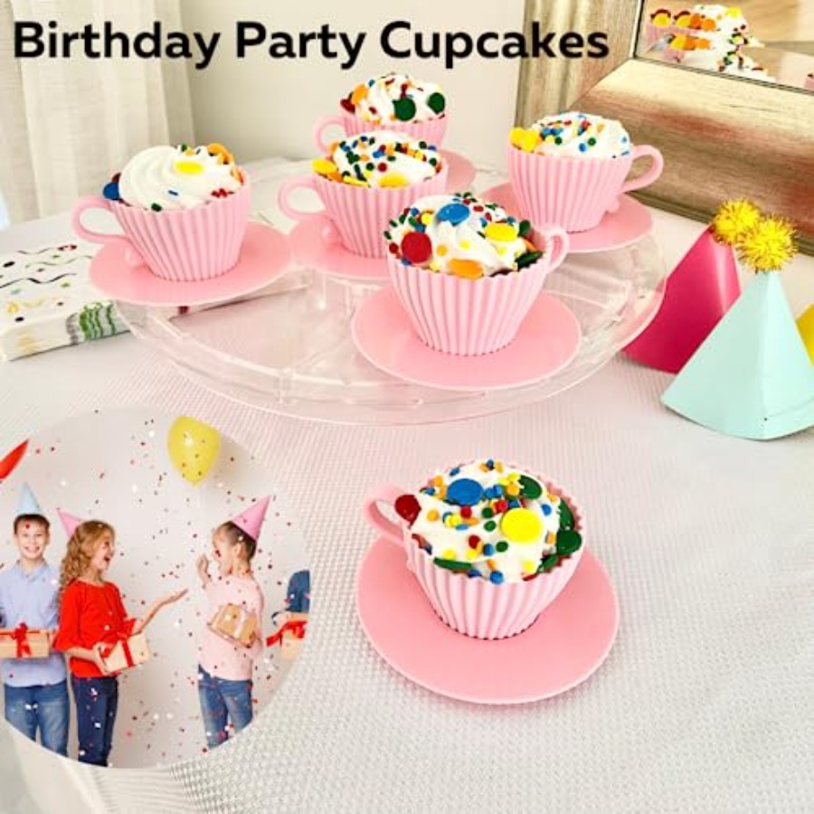 Silicone Teacup Set 12 Pc - Cu - Donut Mold Silicone recensione e prezzo