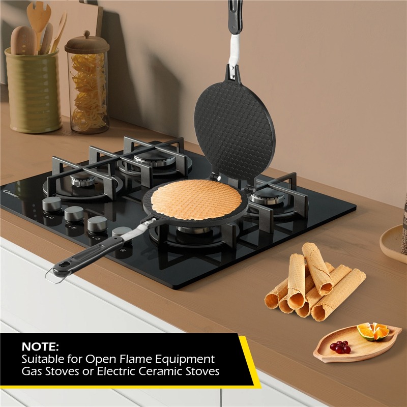 22cm Non-Stick Egg Roll Waffle - Waffle Cone Maker recensione e prezzo