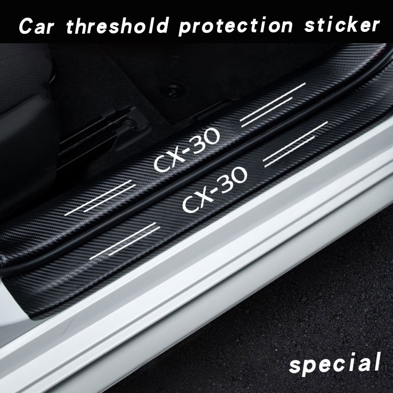 Car Door Sill Guard Plate Thre - Crepe Pan Carbon recensione e prezzo