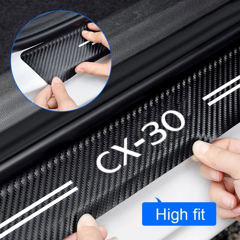 Car Door Sill Guard Plate Thre - Crepe Pan Carbon recensione e prezzo
