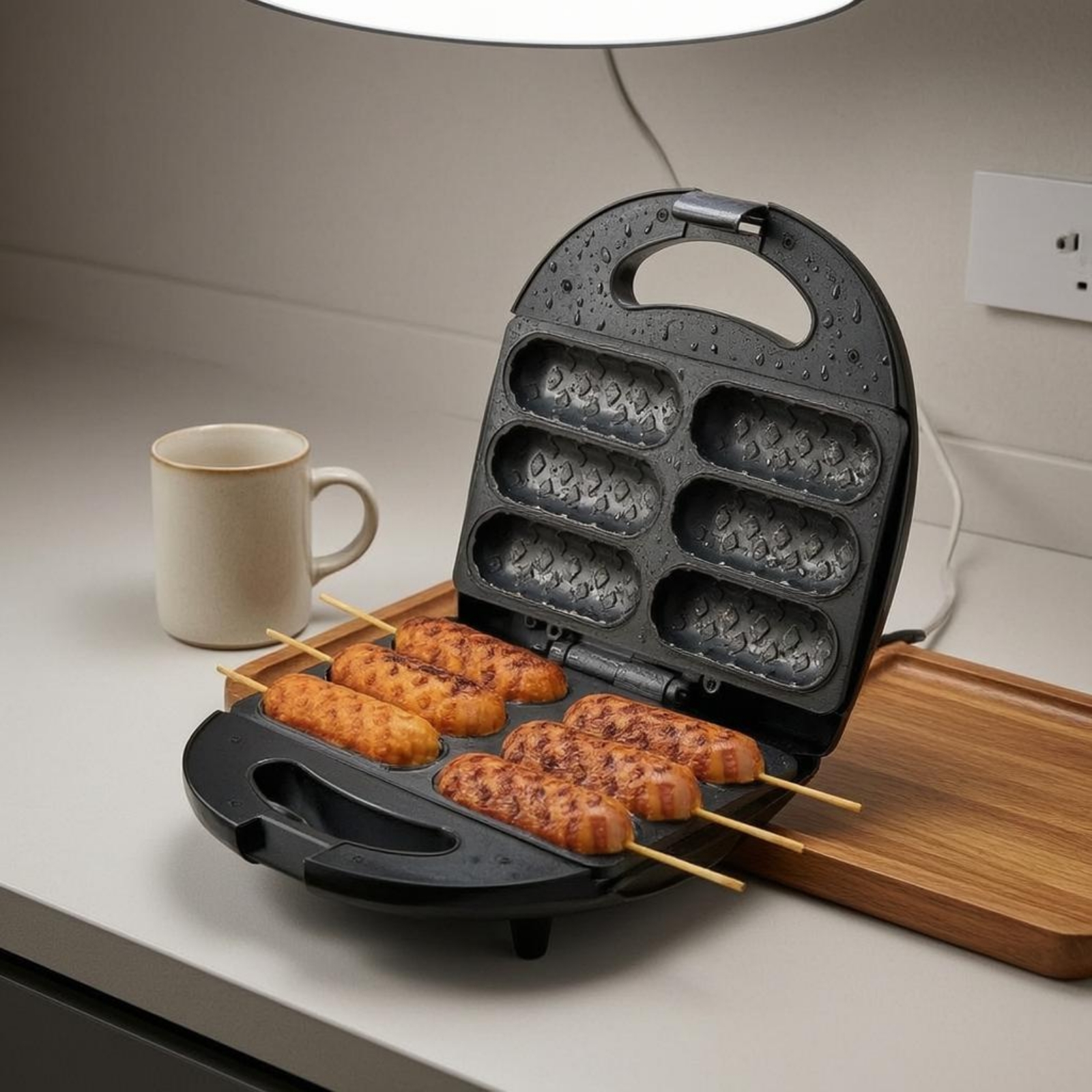 Corn Dog Maker Double-Sided He - Corn Dog Stick recensione e prezzo