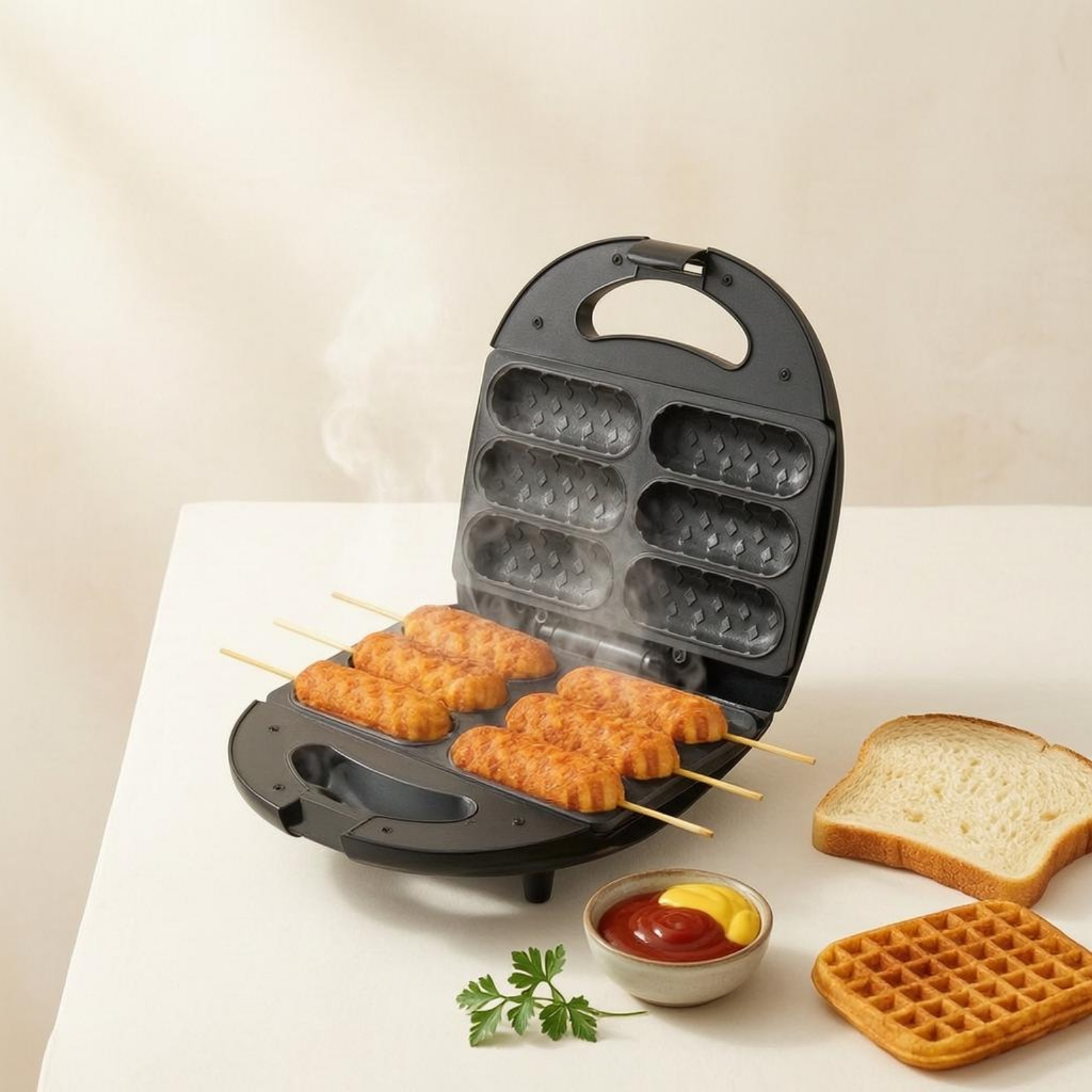 Corn Dog Maker Double-Sided He - Corn Dog Stick recensione e prezzo