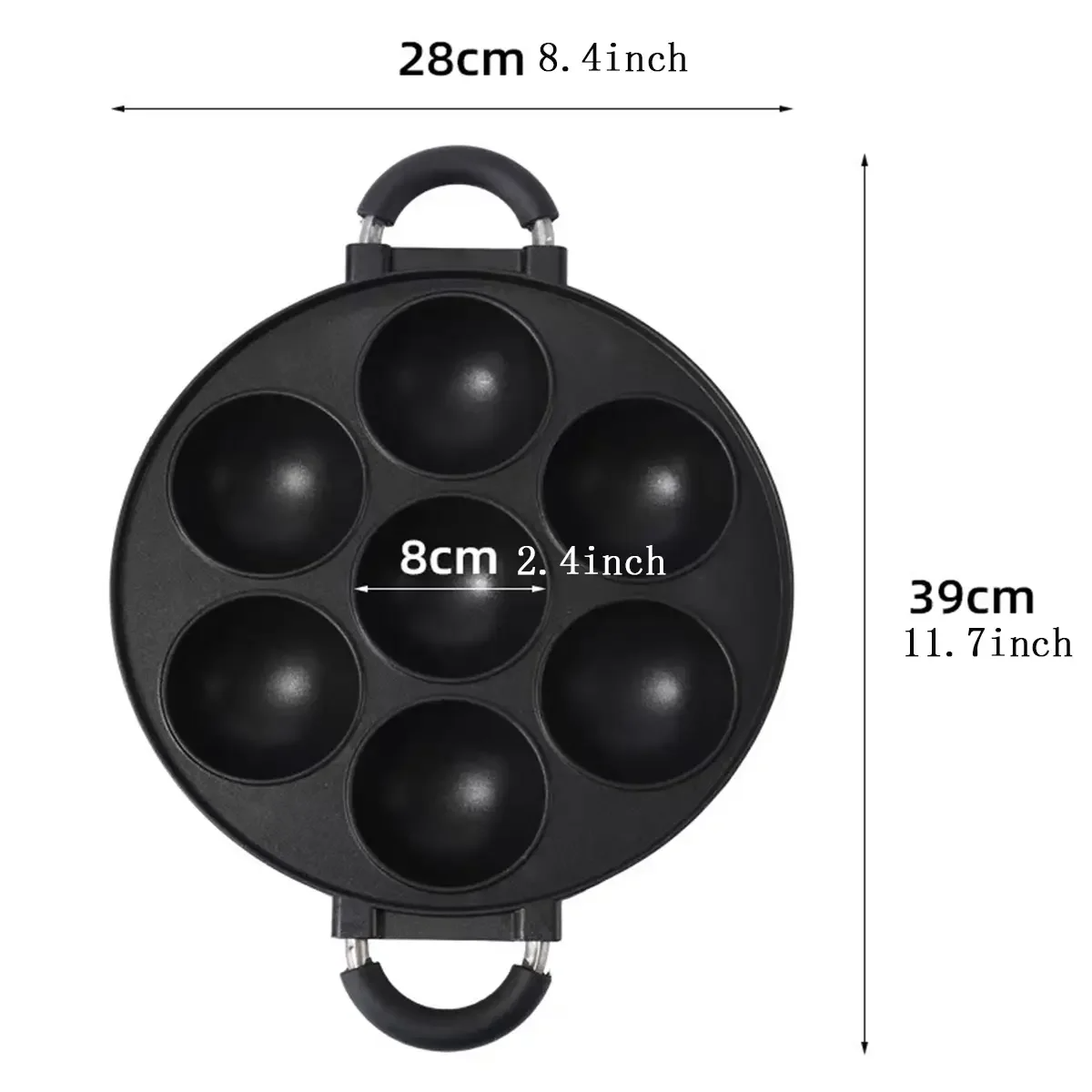7 Hole Cake Cooking Pan Cast I - Cast Iron Corn recensione e prezzo