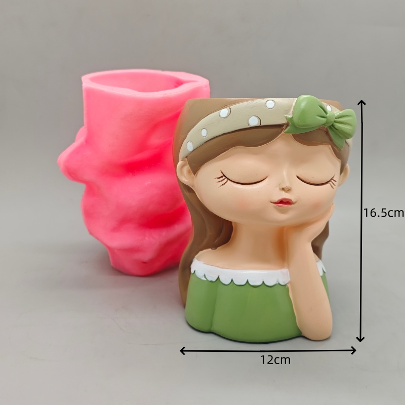 Silicone mold cute bow girl fl - Potsticker Mold recensione e prezzo