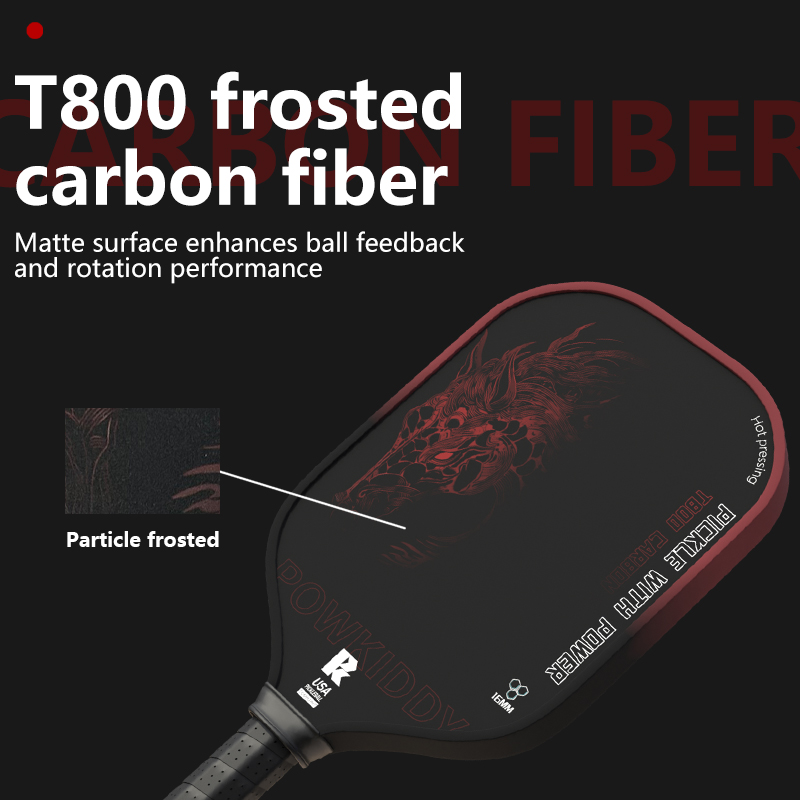 T800 Carbon Fiber Pickleball P - Crepe Pan Carbon recensione e prezzo