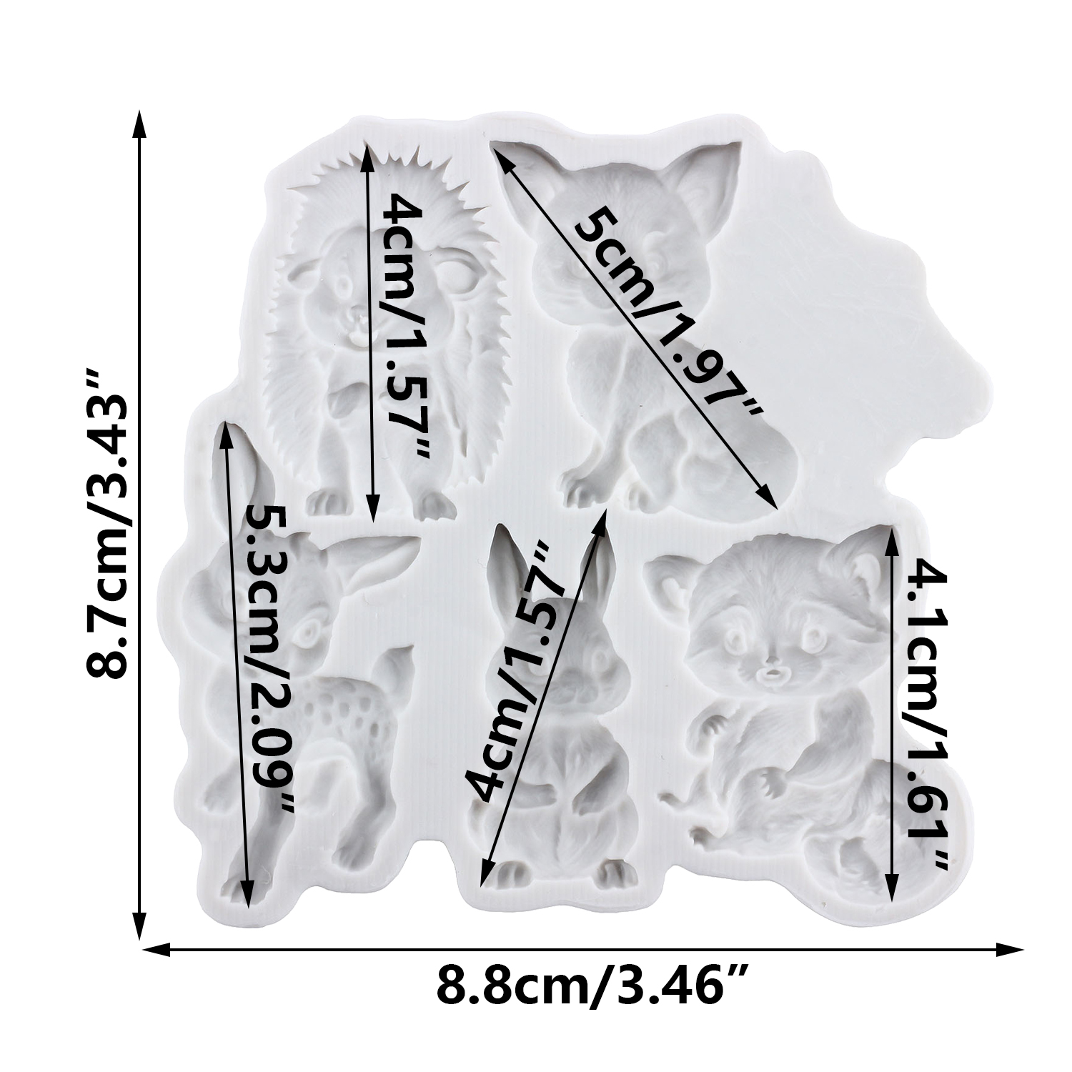 Animal Themed Silicone Molds F - Bunny Cake Mold recensione e prezzo