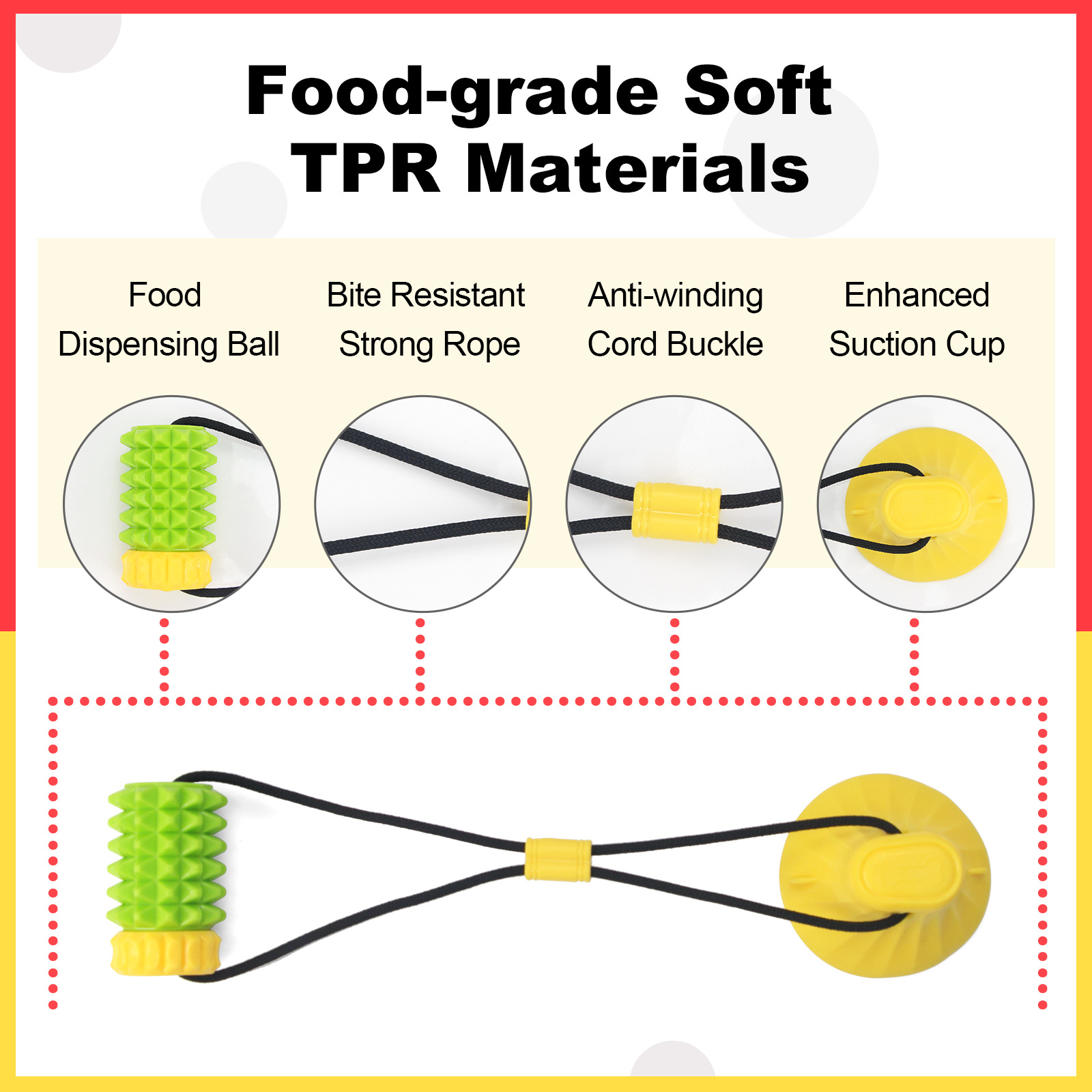 Simulated Corn Cob TPR Dog Toy - Corn Dog Stick recensione e prezzo