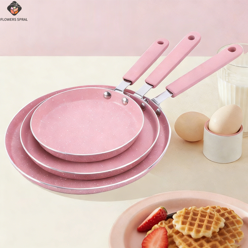 1 Non Stick Pink Frying Pan Fo - Egg Waffle Pan recensione e prezzo