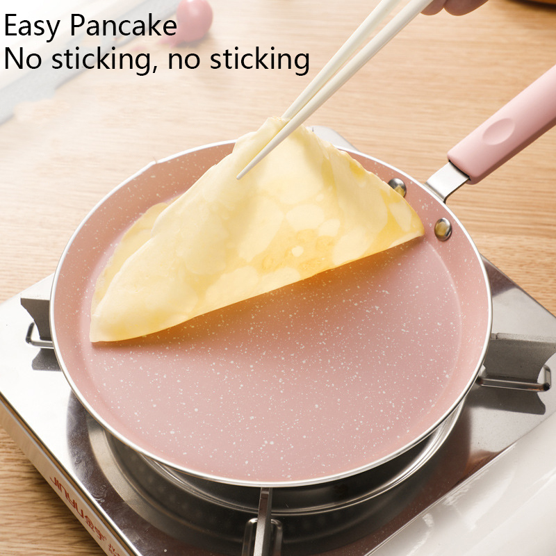 1 Non Stick Pink Frying Pan Fo - Egg Waffle Pan recensione e prezzo