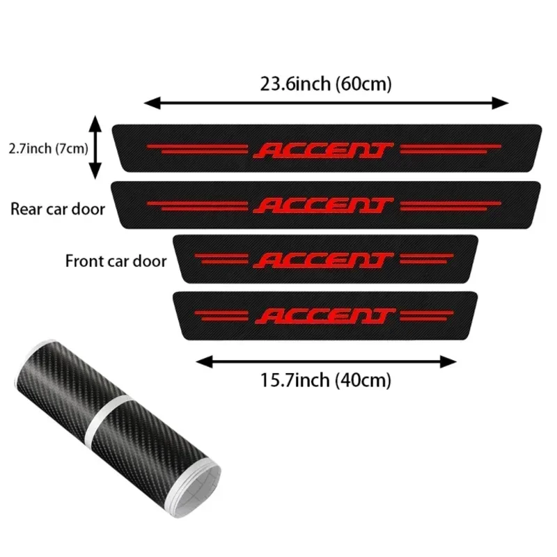 Car Styling Door Threshold Sil - Crepe Pan Carbon recensione e prezzo