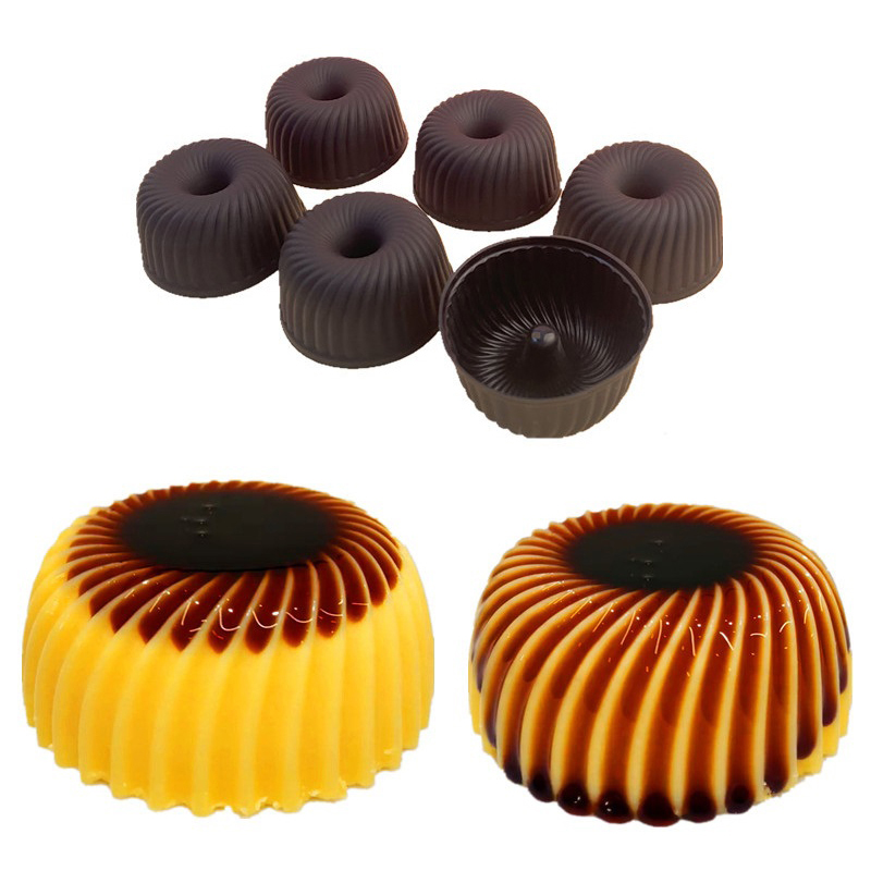 C 1pc Caramel Pudding Jelly Pa - Donut Mold Silicone recensione e prezzo