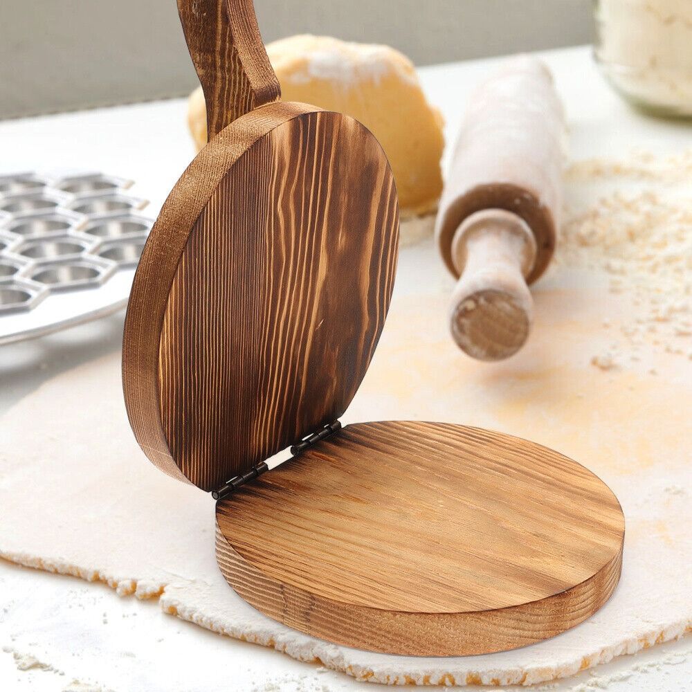 Wooden Dough Presser Chapati P - Dumpling Press Set recensione e prezzo