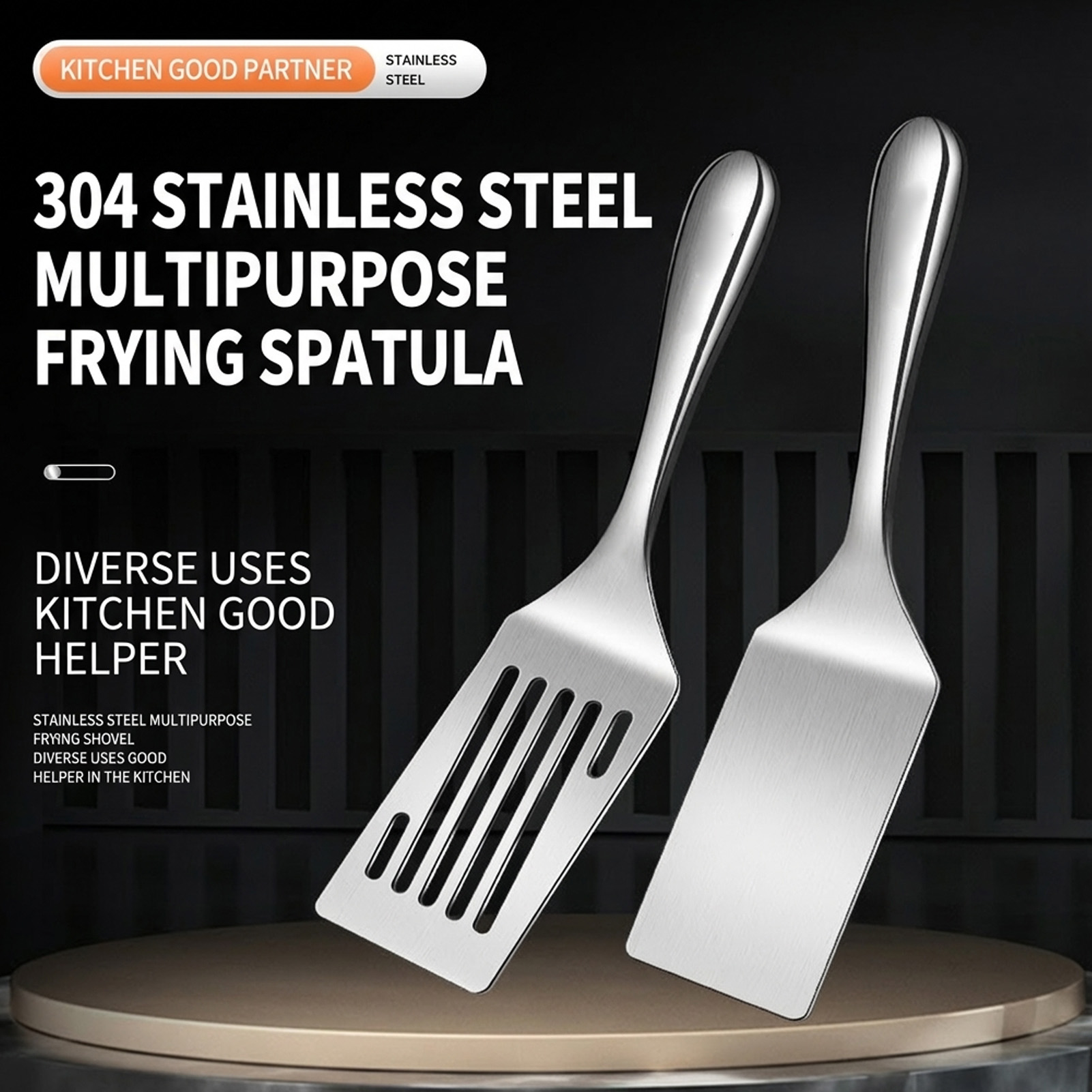 Stainless Steel Spatula Short  - Okonomiyaki Spatula recensione e prezzo