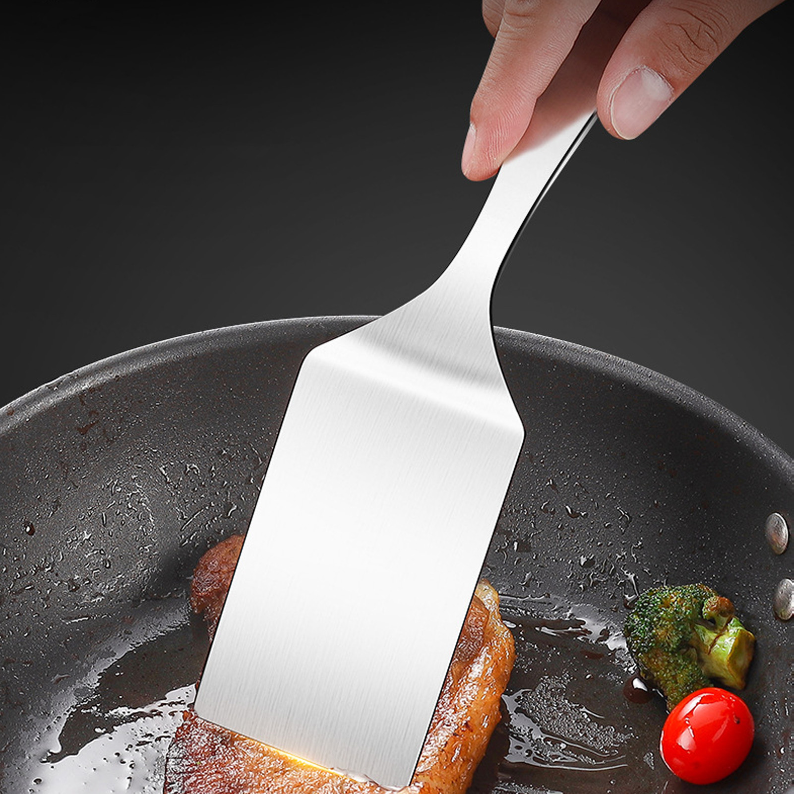 Stainless Steel Spatula Short  - Okonomiyaki Spatula recensione e prezzo