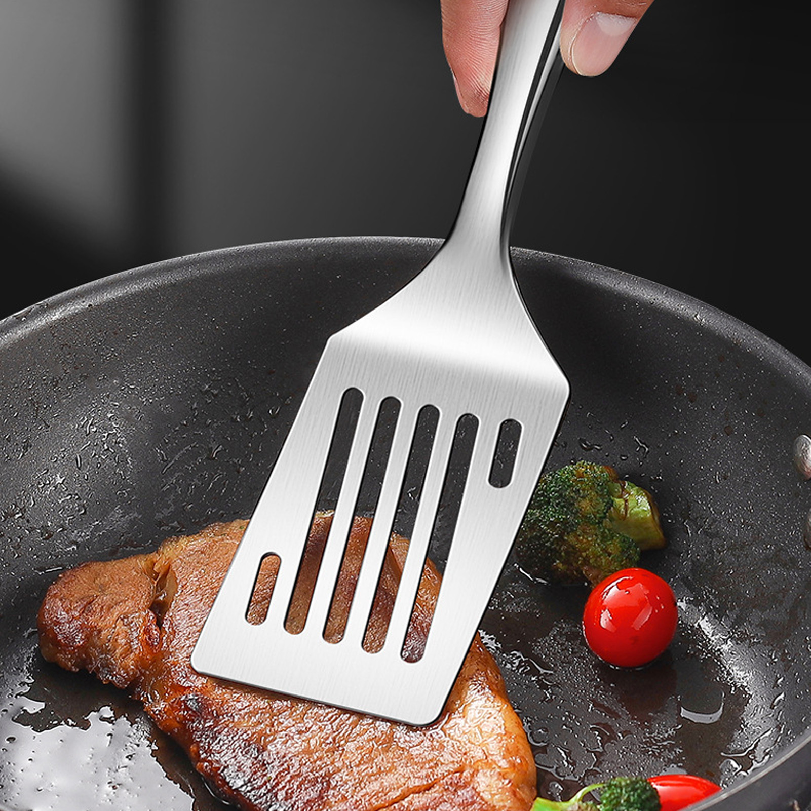 Stainless Steel Spatula Short  - Okonomiyaki Spatula recensione e prezzo