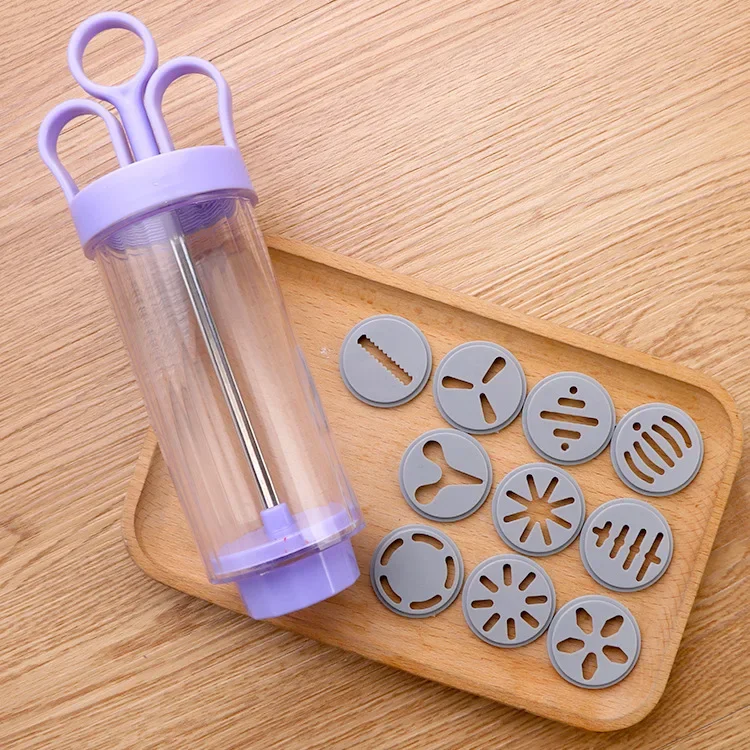 DIY Manual Cookie Press Maker  - Churros Maker Gun recensione e prezzo