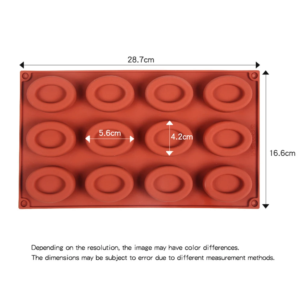 Flexible 12 Cavity Silicone Do - Donut Mold Silicone recensione e prezzo