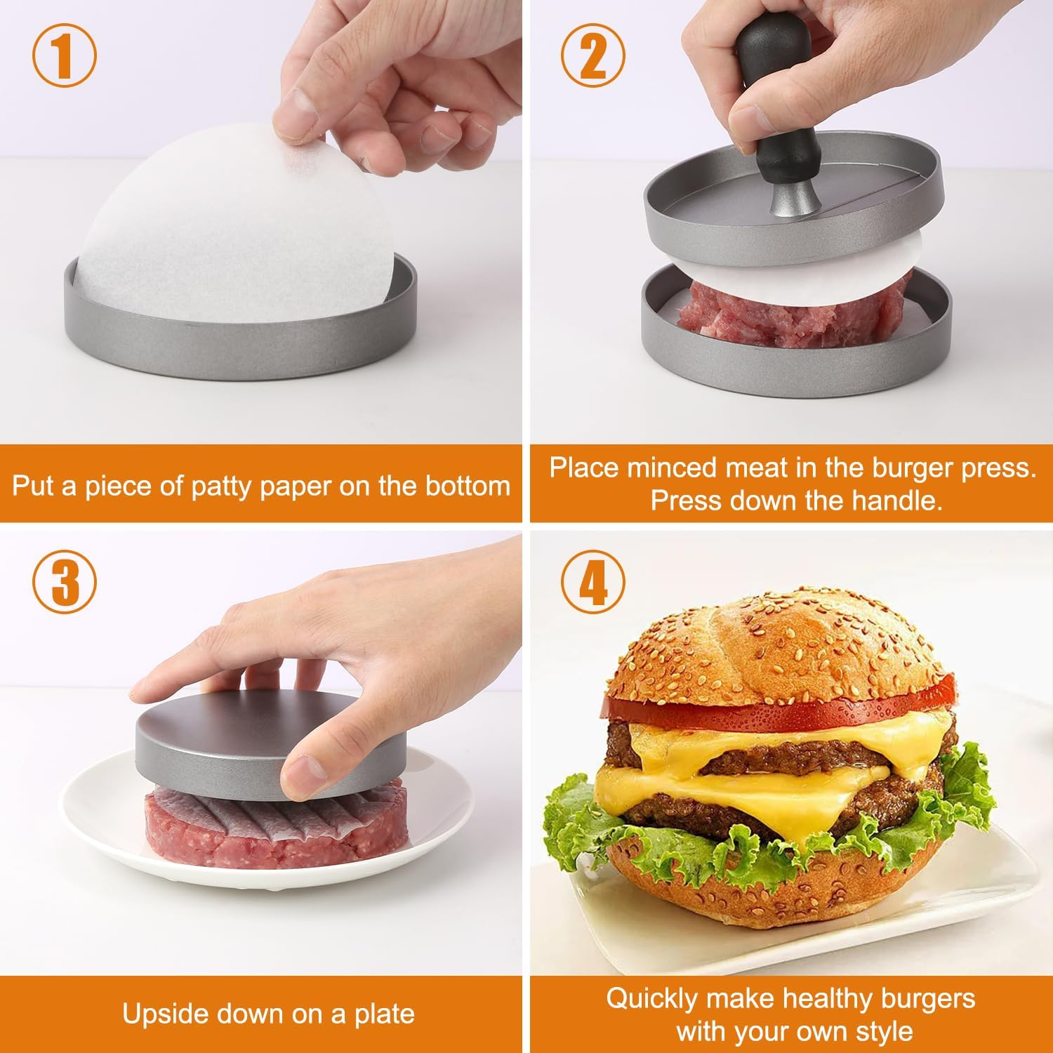 Burger Press Hamburger Meat To - Hot Dog Press recensione e prezzo