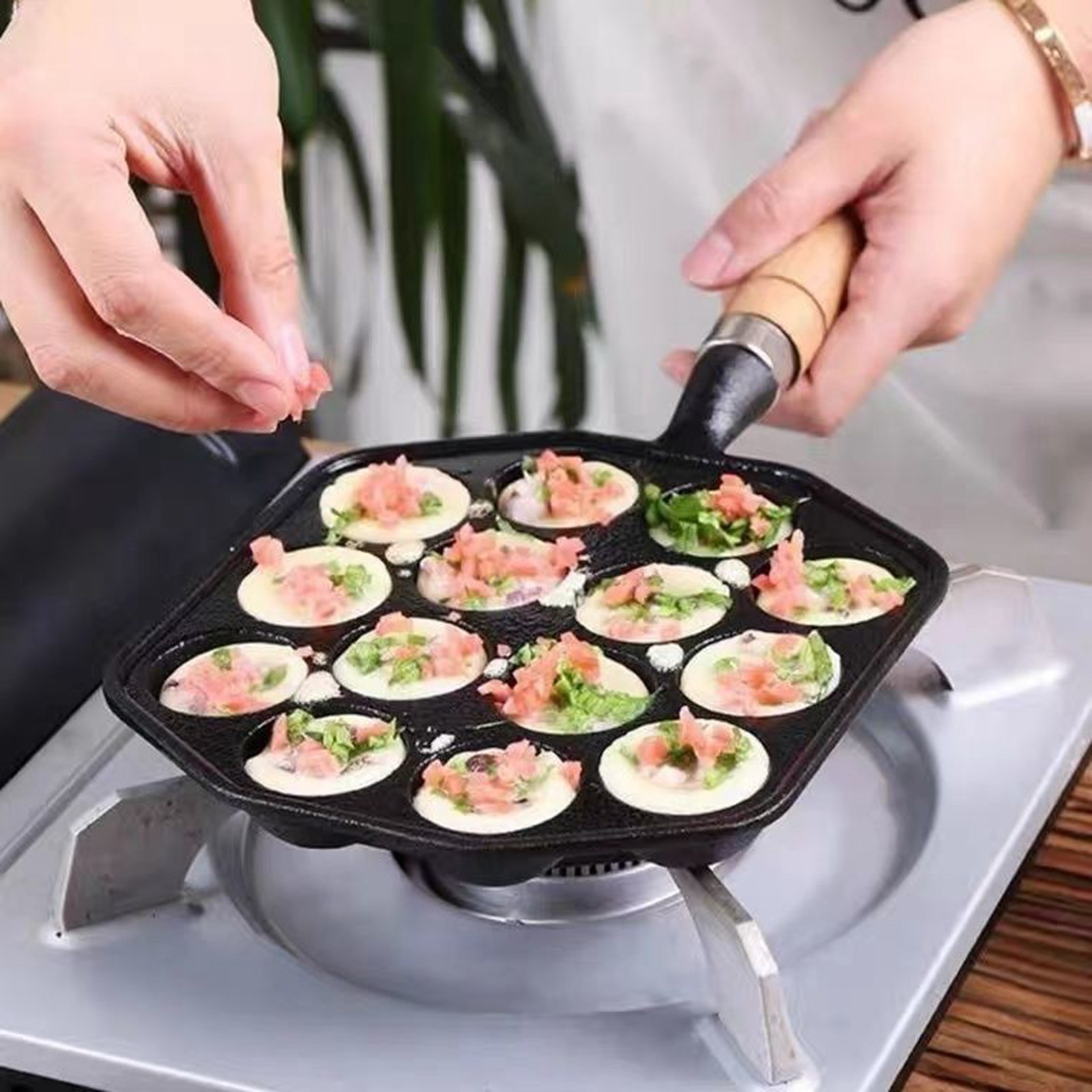 Takoyaki Grill Pan Easy To Cle - Takoyaki Grill Plate recensione e prezzo