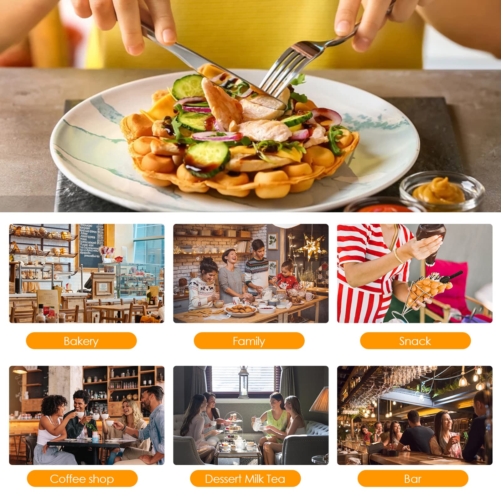 New Household Electric Non-Sti - Waffle Cone Maker recensione e prezzo