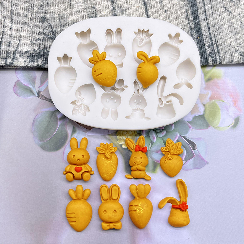 Easter Bunny Rabbit Radish Sil - Bunny Cake Mold recensione e prezzo